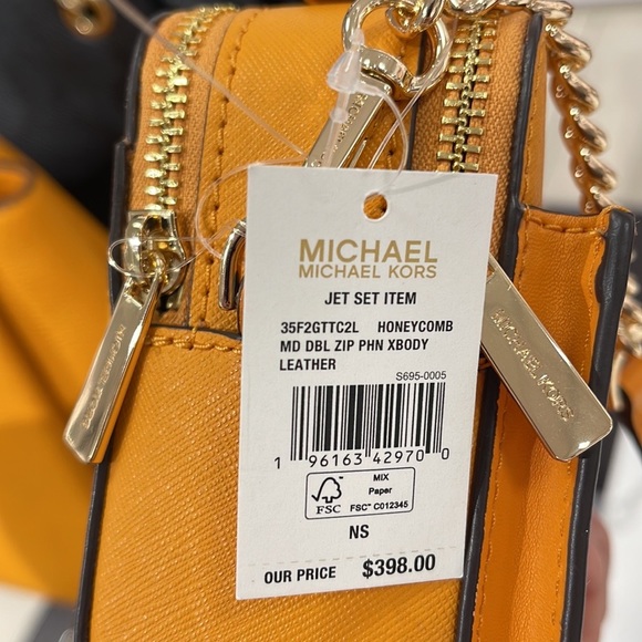 Michael Kors Women Medium Double Zip Phone Crossbody
Honeycomb Multi - Picture 11 of 16